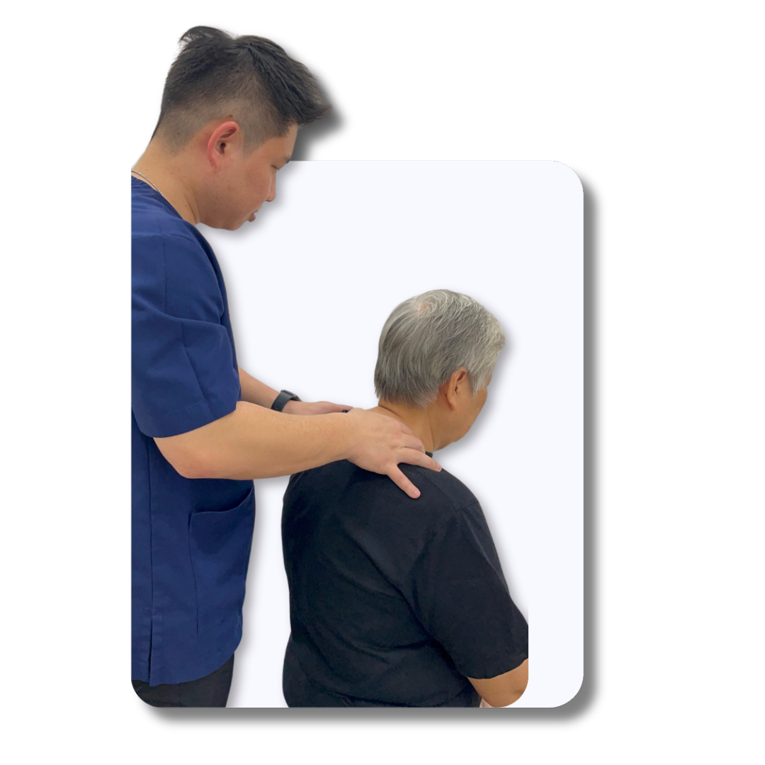 Chiropractor performing an adjustment on a patient